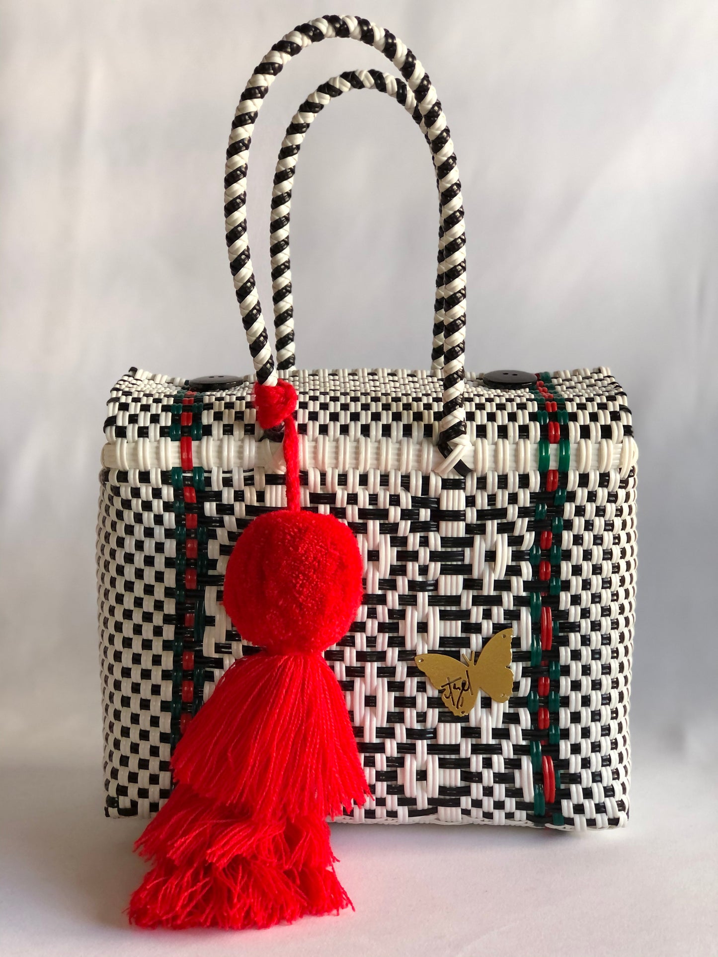 Red, White, and Green Bag